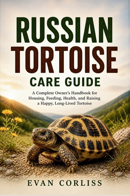 Russian Tortoise Care Guide: A Complete Owner's Handbook for Housing, Feeding, Health, and Raising a Happy, Long-Lived T, (Paperback)
