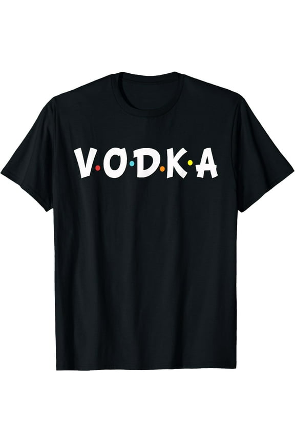 Russian Vodka Shirt Bartender Tee Alcohol Lovers Gifts T-Shirt