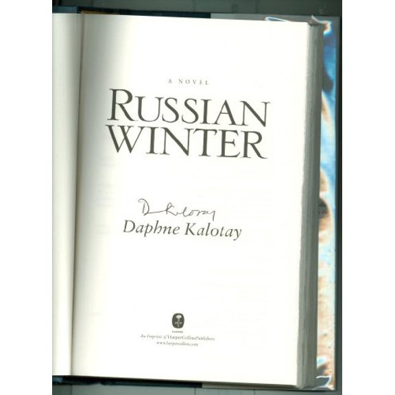 Pre-Owned Russian Winter (Hardcover) 0061962163 9780061962165
