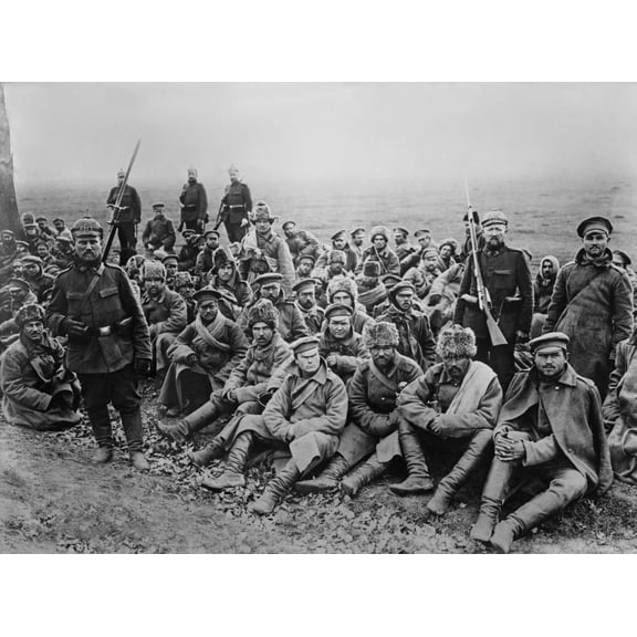 Russian Ww1 Pows Include Tartar History (36 x 24)