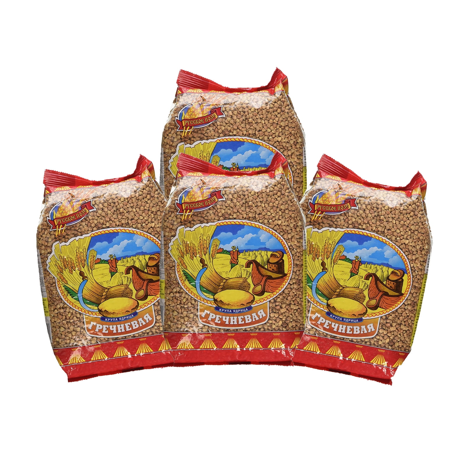 Russkoe Pole Buckwheat groats 30.8 Oz/ 900 grams 100 Whole grain Pack