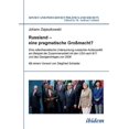 thumbnail image 1 of Russland - eine pragmatische Großmacht?. Eine rollentheoretische Untersuchung russischer Außenpolitik am Beispiel der Zusammenarbeit mit den USA nach 9/11 und des Georgienkrieges von 2008 (Paperback), 1 of 1