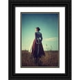 thumbnail image 1 of Russocka, Magdalena 14x18 Black Ornate Wood Framed with Double Matting Museum Art Print Titled - Prairie, 1 of 4