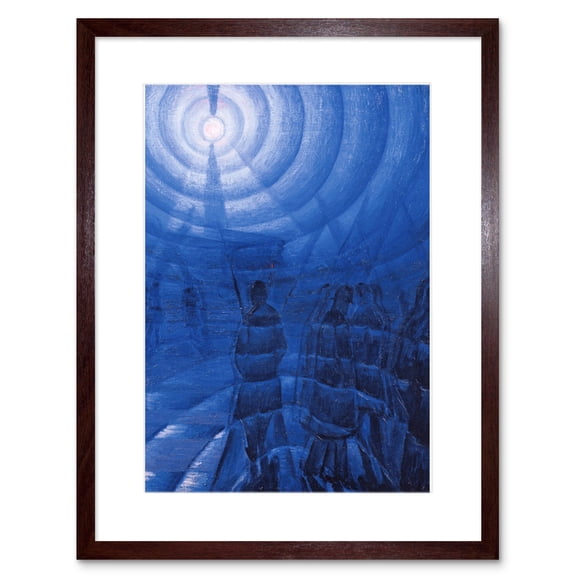 Russolo Solidity of Fog Painting Framed Wall Art Print