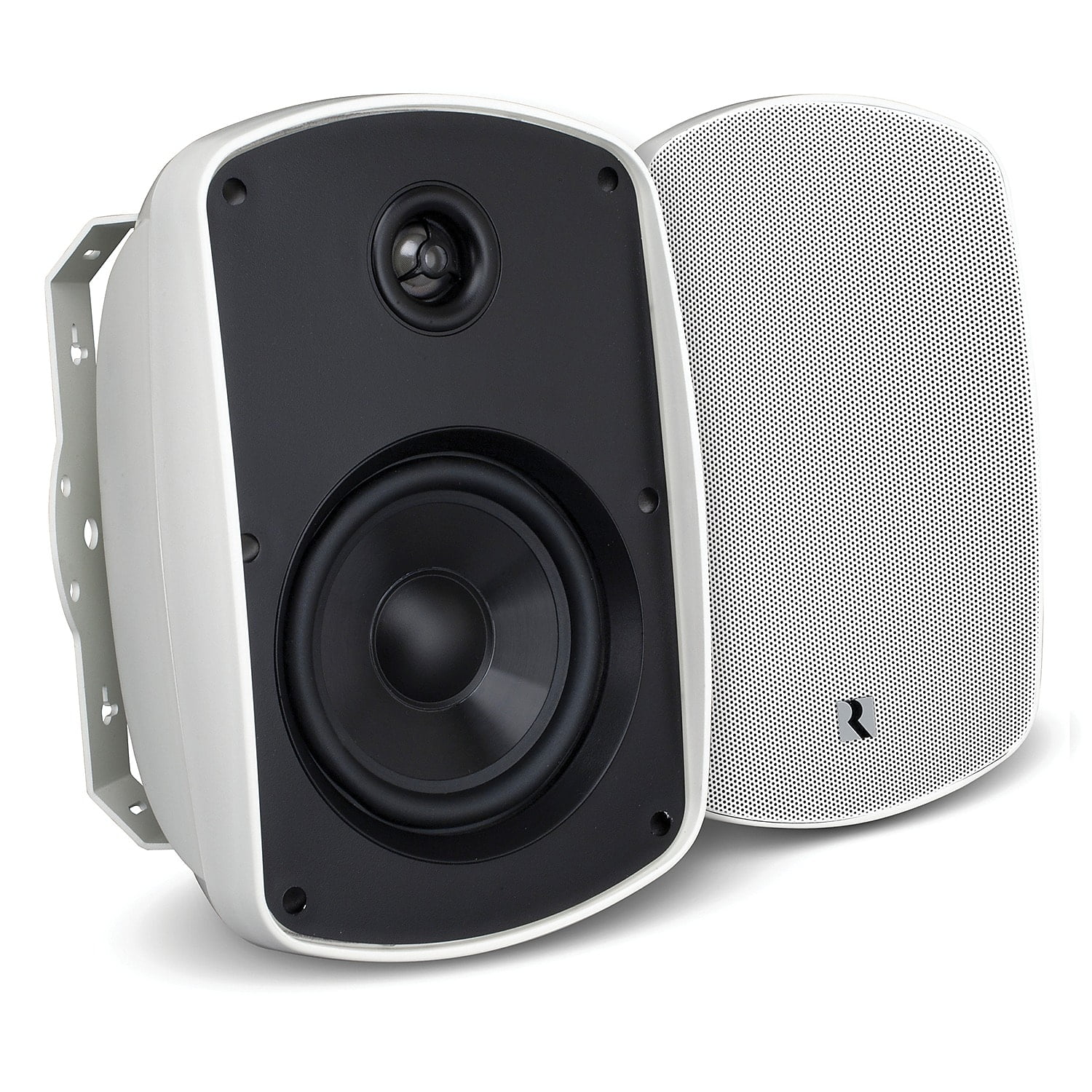 Russound 5B55MK2-W 5.25" 2-Way OutBack Speaker, Indoor/Outdoor, Pair, White