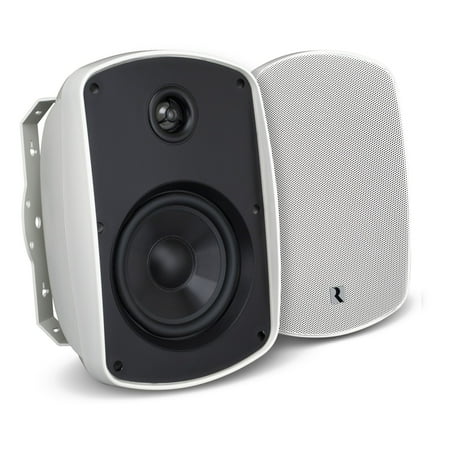 Russound - Acclaim 5 Series 6-1/2" 2-Way Indoor/Outdoor Speakers (Pair) - White