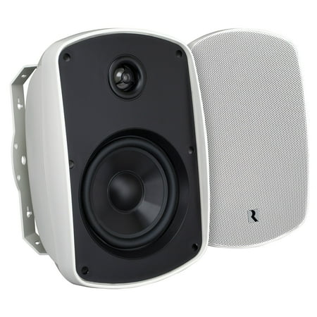 Russound - Acclaim 5 Series 6-1/2" 2-Way Indoor/Outdoor Speakers (Pair) - White