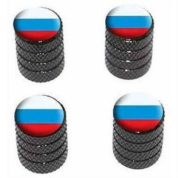 Russsia Russian Flag Tire Rim Wheel Aluminum Valve Stem Caps, Multiple Colors