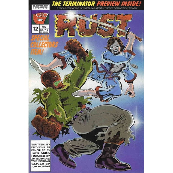 Rust #12 VF ; Now Comic Book