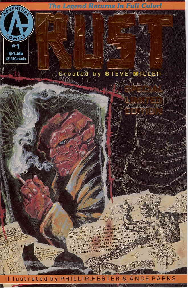 Rust (3rd Series) #1LE VF ; Adventure Comic Book