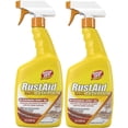 thumbnail image 1 of Rust-Aid Rust Remover Spray Gel for Bathroom Surfaces – Dissolves Tough Rust Stains on Contact – 22 oz (2 Pack) – Ilios Packaging, 1 of 1