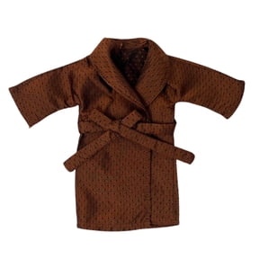 Rust Bathrobe for 12 Inch Male Dolls | Fits Ken & GI Joe