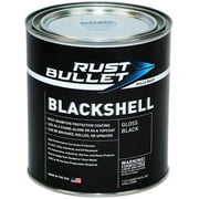Rust Bullet - BlackShell Rust Preventative and Protective Coating - Quart