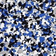 Rust Bullet - Color Flakes - Paint Aggregate Enhances Aesthetic - 1 LB Bag - Electric Blue