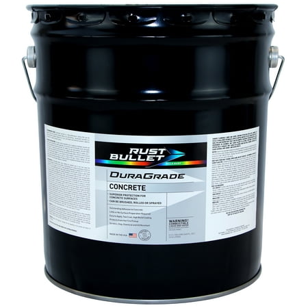 Rust Bullet - DuraGrade Concrete - High Performance Floor Coating - Vibrant Colors - 5 Gallons, Blue
