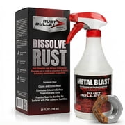Rust Bullet - Metal Blast Metal Cleaner Rust Dissolver and Rust Remover - 24 oz