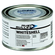 Rust Bullet - WhiteShell Rust Preventative and Protective Coating - 1/4 Pint White