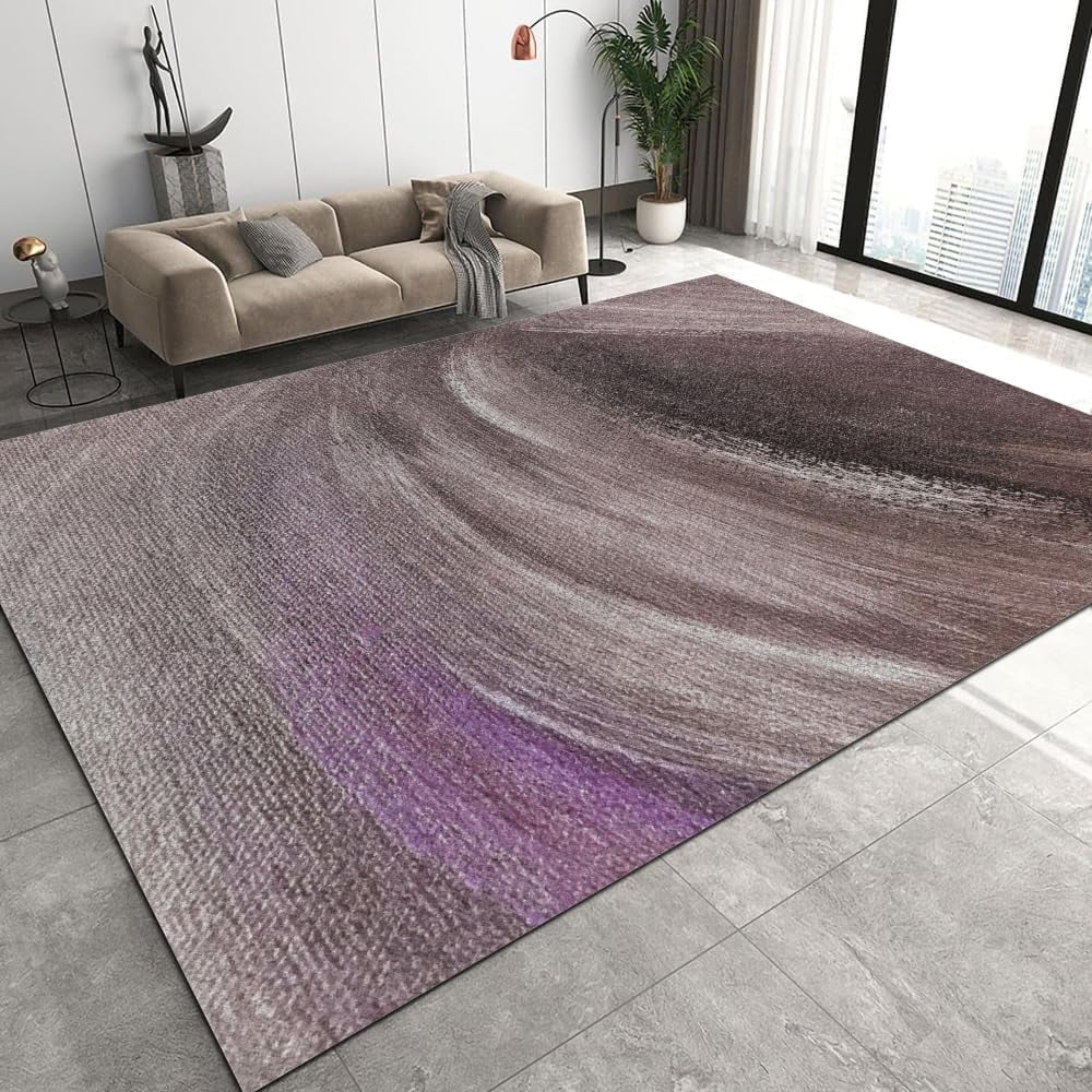 Ruggable Rust Color Rug Rust Color Rug Retro Machine Washable Area Rug Kitchen Indoor Accent ...