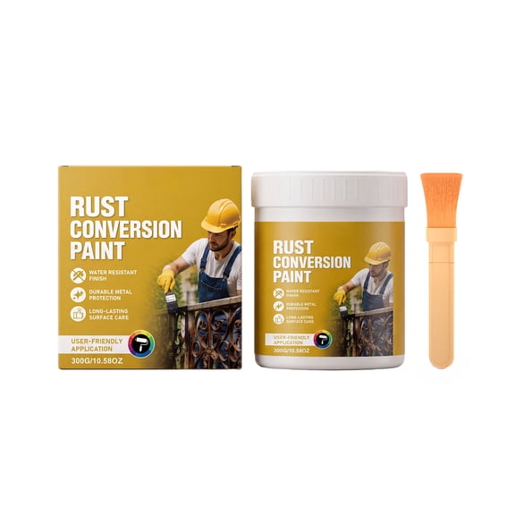 Rust Converter & Metal Primer 10.6 Oz Rustoleum Rust Reformer Converts Surface Rust To Paintable Layer On Iron and Steel White