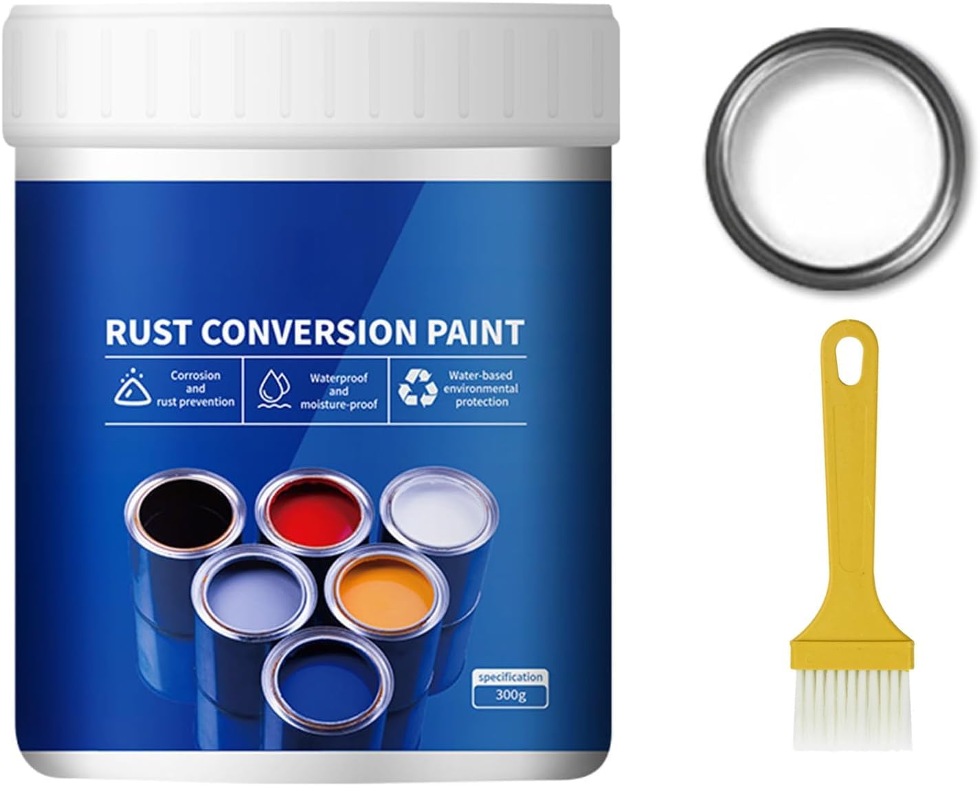 Rust Converter Paint, Rust Converter for Metal, Weatherproof Rust ...