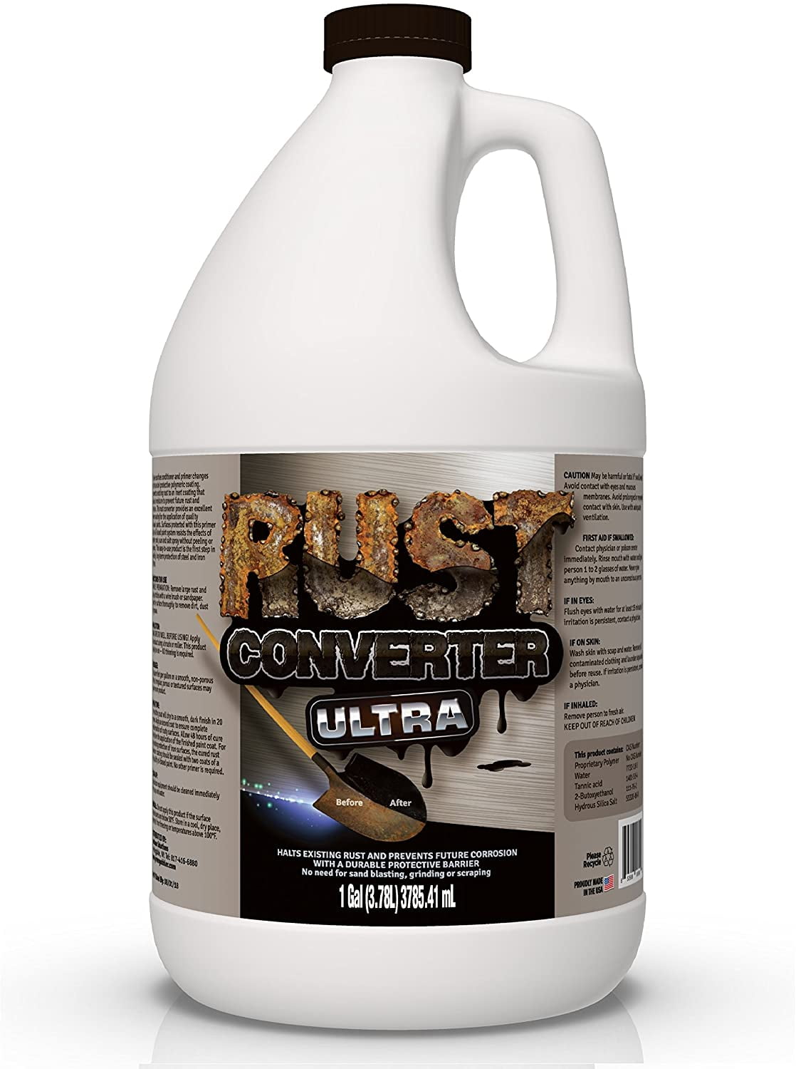 Fertan 22620: Rust Converter, 1.06 Quart (35.30 fl.-oz.)
