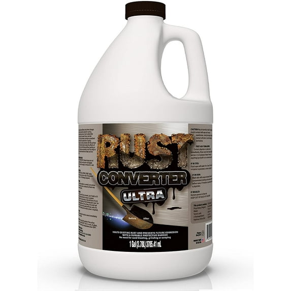 Rust Converter Ultra, Highly Effective Professional Grade Rust Repair (1 Gallon)