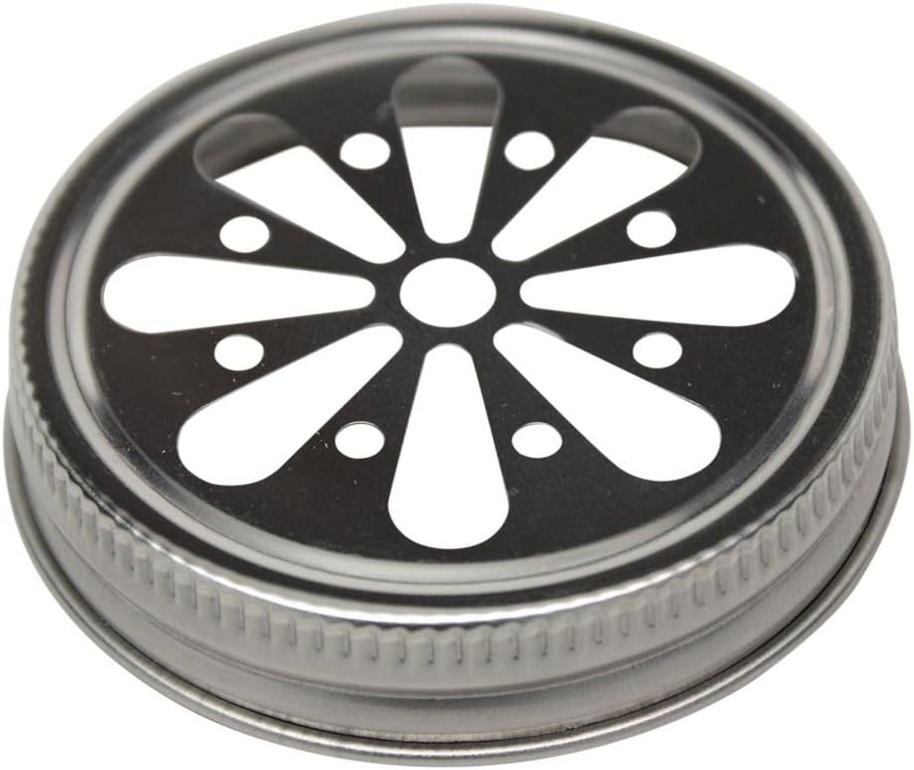Rust Cut Lids for Mason, , Canning Jars (5 Pack,