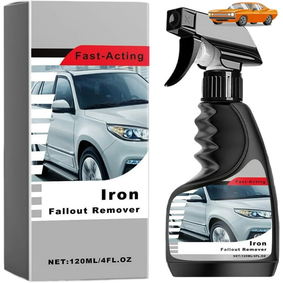 Rust Dissolver Spray - 120ml Oxidation Protection Car Detailing Cleaner, Iron Rust Remover, Metal Reformer | Powerful Cleaning Formula for Auto Wheels Doors Motorcycle Boat Exhaust C