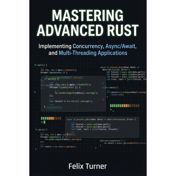 Rust Fundamentals Mastery Mastering Advanced Rust: Implementing Concurrency, Async/Await, and Multi-Threading Applications, Book 3, (Paperback)