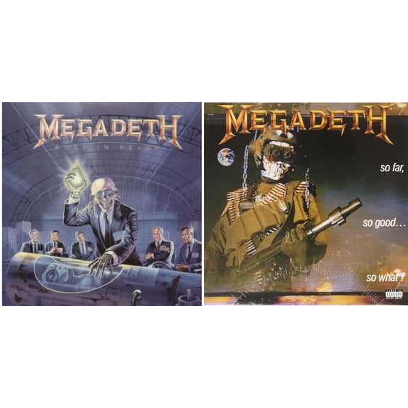 Rust In Peace & So Far So Good So What [LP Vinyl Bundle]