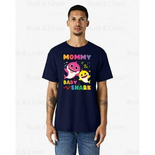 Womens Mommy Shark Gift Cute Baby Shark Design Family Set For Women T-Shirt Womens Mommy Shark Gift Cute Baby Shark Design Family Set For Women T-Shirt