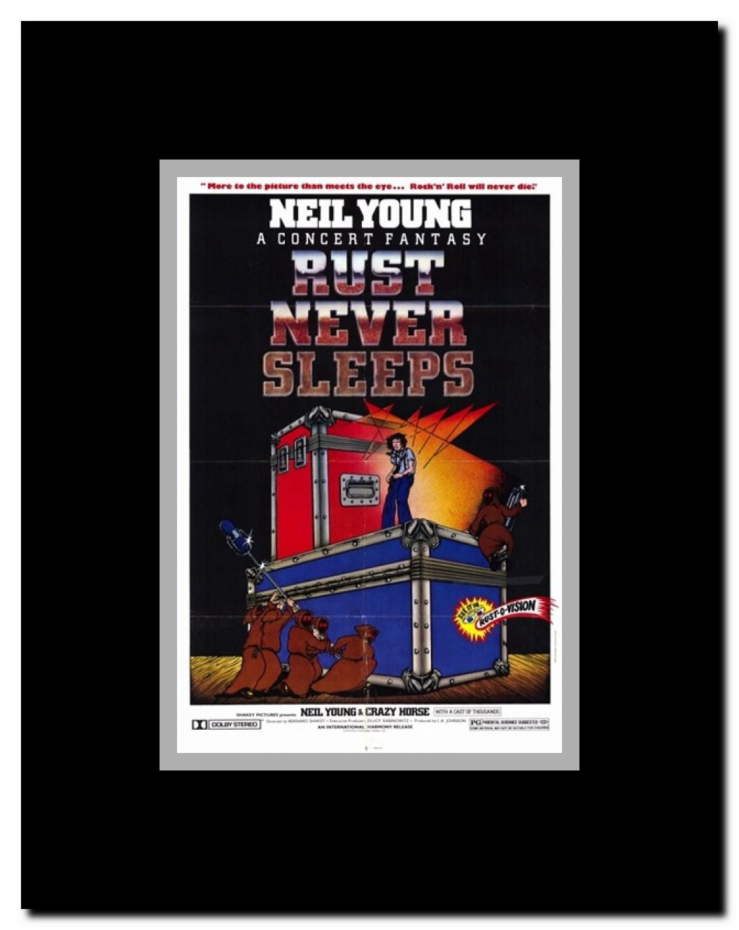 Rust Never Sleeps Framed Movie Poster