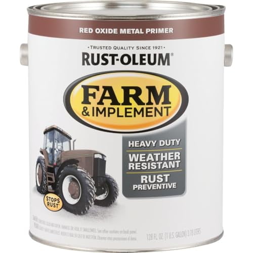 Rust-OLEUM 1 GAL. Farm and Implement RED Oxide Metal Primer 280171