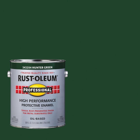 Rust-OLEUM 242254 Gallon Hunter Green Gloss Enamel