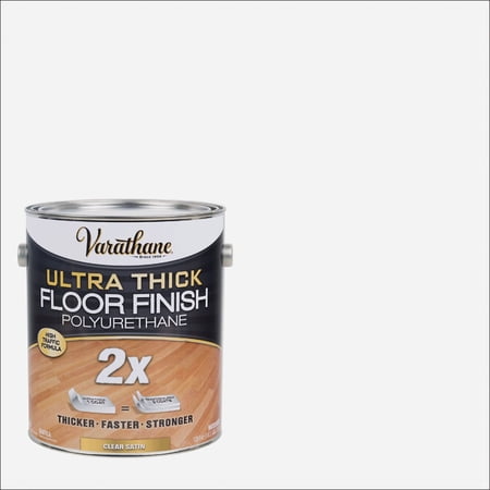 Rust-OLEUM 298274 Varathane Gallon Satin Water Base Finish Vara Gallon Satin Water Based Finish