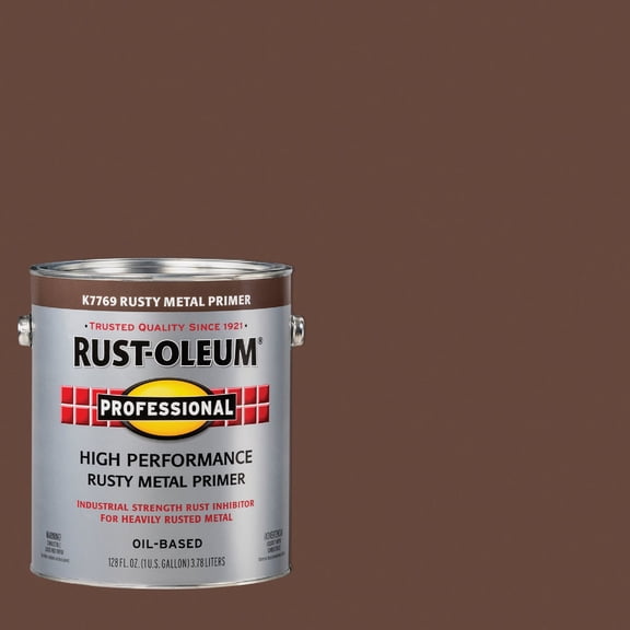 Rust-OLEUM K7769-402 Professional Gallon Rusty Metal Enamel Primer
