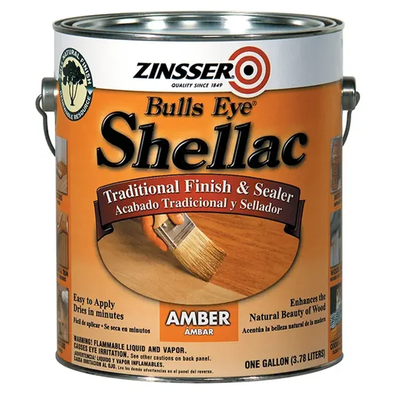 Rust-Oleum 00701 Shellac, 1-Gallon, Amber