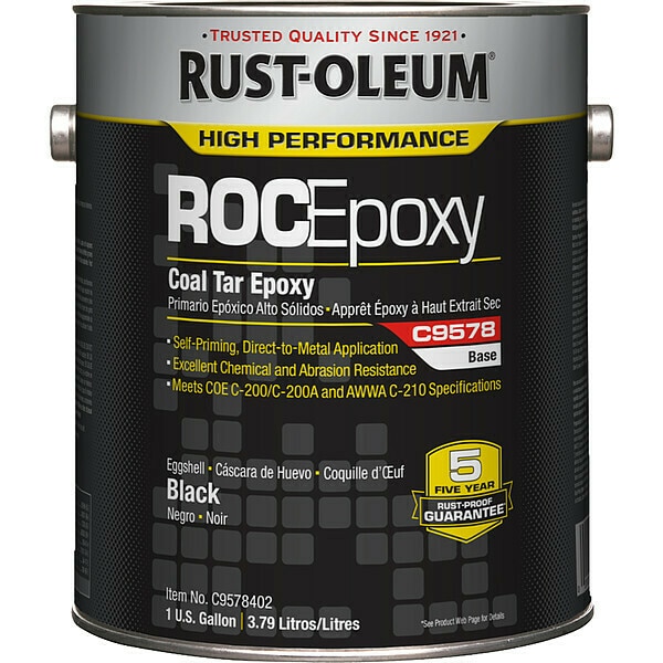 RustOleum 1 gal. Coal Tar Epoxy, Black