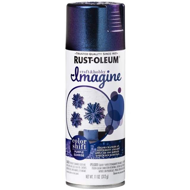 RustOleum 11 Oz. Purple Sunrise Imagine Craft & Hobby Color Shift