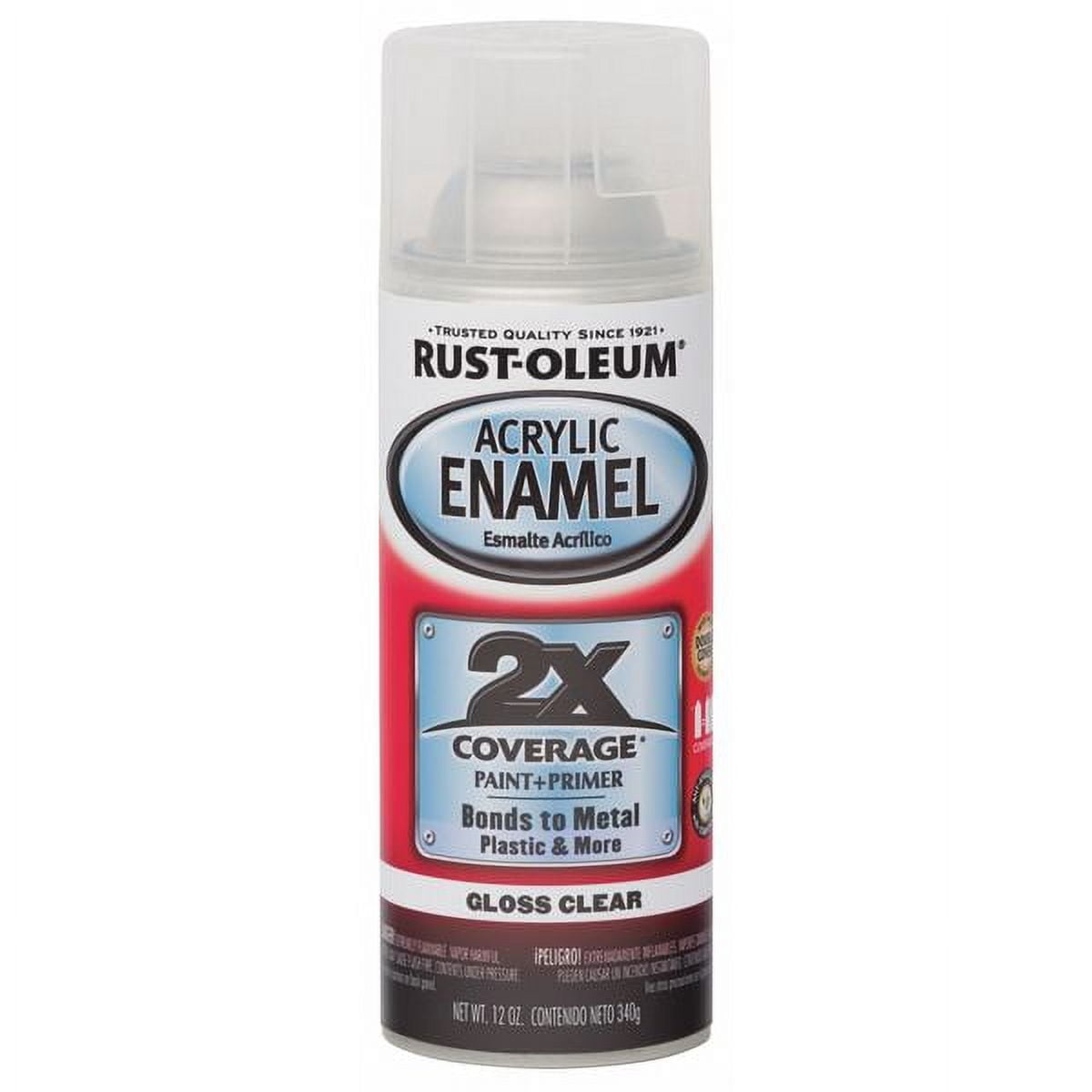 Rust-Oleum 12 oz. Clear Gloss Acrylic Enamel Auto Body Paint/Primer