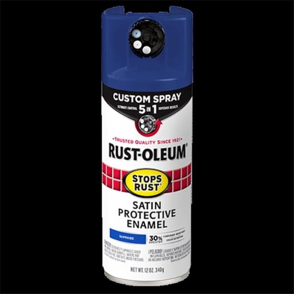 Rust-Oleum 127694 12 oz Satin Sapphire Spray Paint