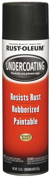 Rust-Oleum 15 oz. Black Rubberized Undercoating - Walmart.com