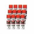 thumbnail image 1 of Rust-Oleum 1662838-12PK Industrial Choice Inverted Solvent-Based Marking Spray Paint, 17 Oz, Fluorescent Red, 12 Pack, 1 of 4
