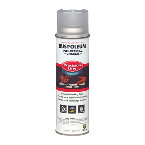 Rust-Oleum 1801838 Industrial Choice Clear Precision Line Marking 17 Ounce