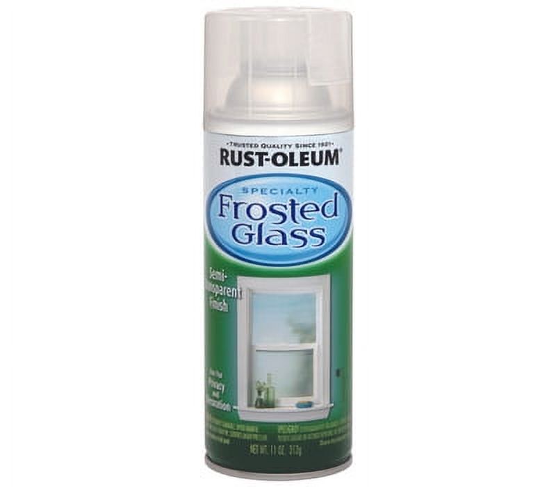 RustOleum 1903830 Frosted Glass Frosted Glass Interior 11 Ounce Spray