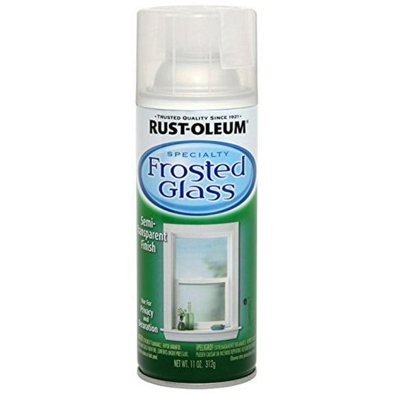 Rust-Oleum 1903830 Frosted Glass Spray Paint, 11 oz, Frosted Glass