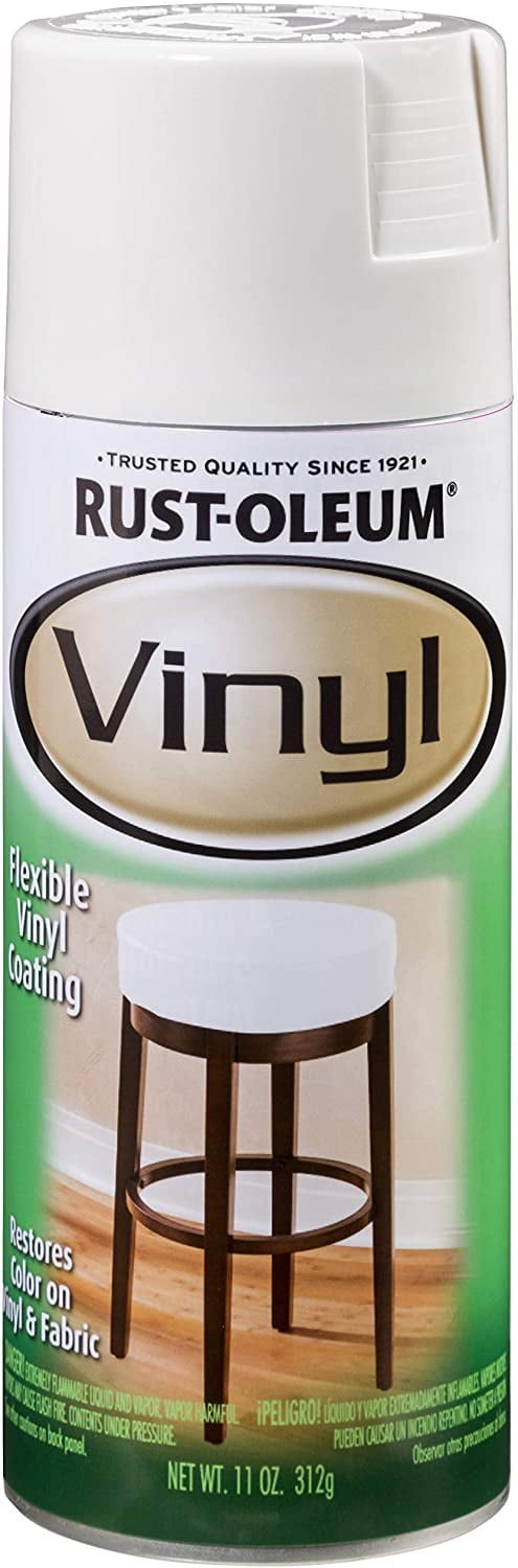 Rust-Oleum 1911830 Vinyl Spray, 11 oz, White
