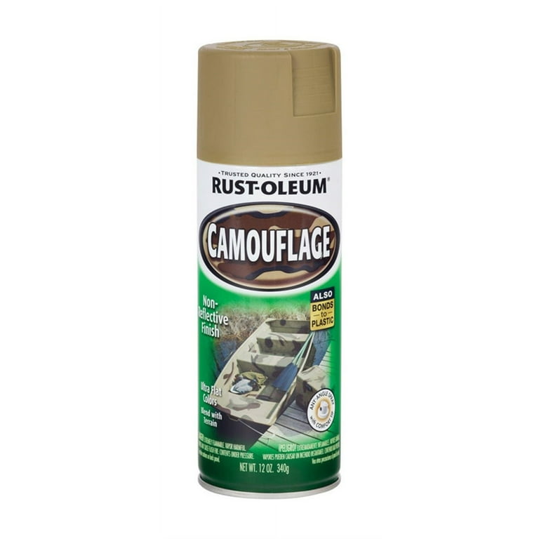 Rust-Oleum Camouflage 2X Ultra Cover 12 Oz. Flat Spray Paint, Khaki - Town  Hardware & General Store