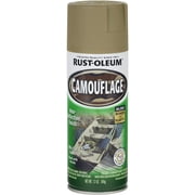 Rust-Oleum 1917830 Specialty Camouflage Spray Paint, 6 Pack, Khaki