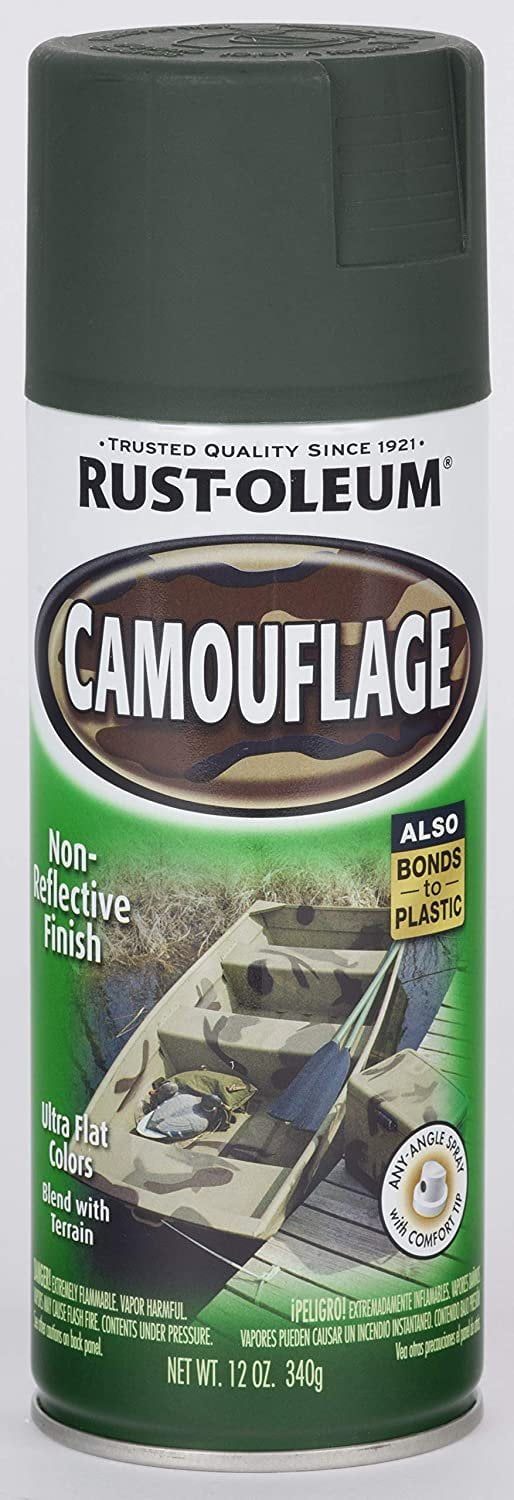 Rust-Oleum 1 Qt. Camouflage Brush Paint, Army Green - Parker's Building  Supply